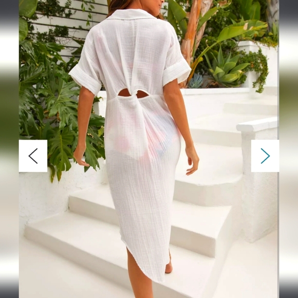 The Lucia Cover-up dress by Anthropologie. Size MP - Picture 2 of 4